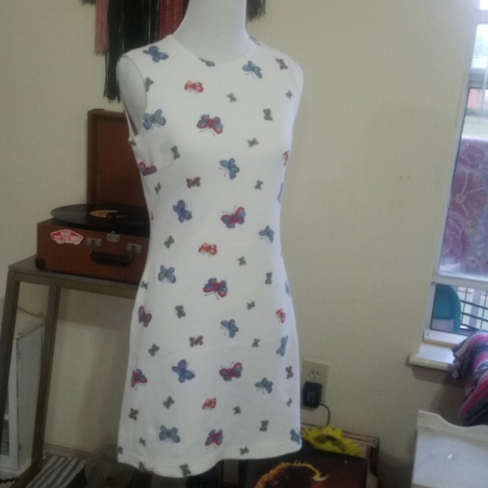 Vintage butterfly dress